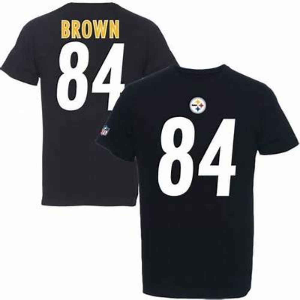 NWT, Pittsburgh Steelers Antonio Brown Majestic Shirt